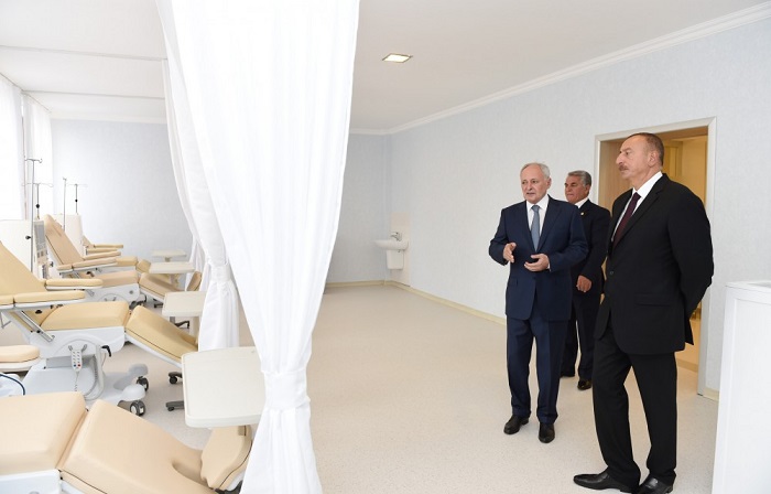 Azerbaijani president visits Bilasuvar -UPDATED